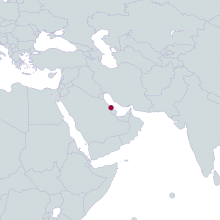 bahrain world map
