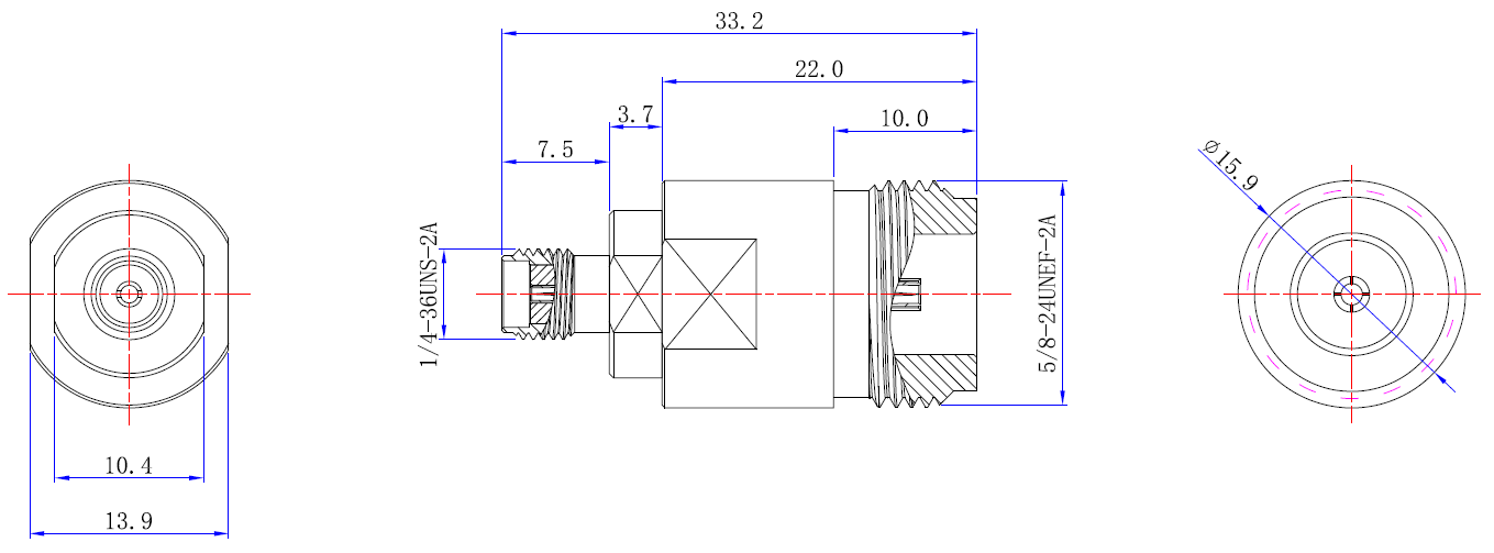 AD-N2SA2.S CAD Drawing