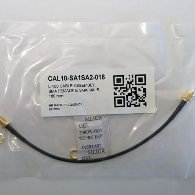 CAL10-SA1SA2-018 SMA Male to SMA Female LMR-100 coaxial cable in packet
