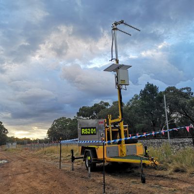 Repeater Trailer configured for Telstra & Optus