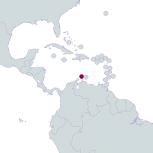 Aruba world map