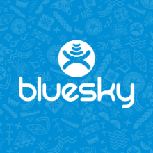 Bluesky Communications American Samoa Logo